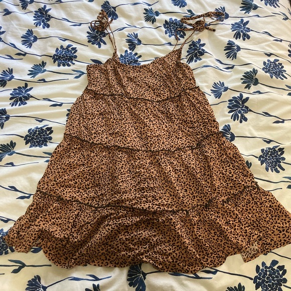 Cheetah Print Dress - Picture 1 of 2